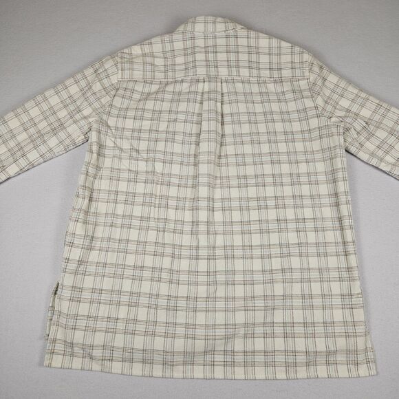 MADEWELL Ex-Boyfriend Corduroy Plaid Flannel Shirt MC063 Small Oversized Baggy - Picture 6 of 16